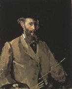 Edouard Manet Self-Portrait with Palette Sweden oil painting reproduction